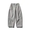 Pantalones de trabajo Black Fleet para otoño e invierno, corte holgado, con dobladillo curvo, resistentes al agua, antiestáticos, cintura elástica, ligeros y funcionales, largo 9/10