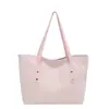 Hermoso y Fresco Bolso Tote para Mujer 2026 Verano Nuevo Casual para Viajar al Trabajo Bolso de Hombro Color Sólido Ligero Bolso de Axila