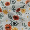 Tela de Camisa de Vestir Estampada para Mujer Tendencia Primavera y Verano Estilo Europeo y Americano Flor Grande Poliéster Tejido Plano Mate 80D Directo de Fábrica