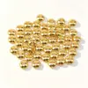 Cuentas Espaciadoras de Ábaco Chapadas en Oro de 18 Quilates para Manualidades Accesorios para Joyería Hecha a Mano Conservación del Color Almohadilla Espaciadora Tipo OVNI Colgante