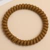 Textura escarchada grande fina banda para el pelo de línea telefónica para mujer básica combinable para coleta cuerda para el pelo banda de goma accesorios para el pelo de celebridad de internet