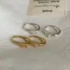 Pendientes Metálicos Ovalados de Estrella de Seis Puntas Dulces y Frescos de Lujo Ligero para Mujer Tendencia de Moda Elegante de Gama Alta Pendientes Versátiles Pendientes