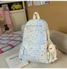 Mochila muito estilosa para meninas, versão coreana, estilo ins, grande capacidade, adequada para aulas e cursinhos, para alunos do ensino fundamental II e médio