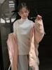 Ropa Infantil a Prueba de Frío Estilo Coreano Nuevo Otoño/Invierno 2025, Elegante Chaqueta Versátil Gruesa y Cálida Estampada, Nuevo Estilo Coreano