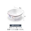 10 piezas de vajilla tipo porcelana plástico tazón pequeño para sopa tazón para arroz tazón para hot pot tazón sazonado restaurante hotel comercial melamina tazón pequeño