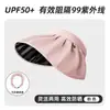 Sombrero de Sol para Mujer, Protección Solar UV de Verano, Sombrero de Sol para Cubrir el Rostro al Aire Libre para Ciclismo, Diadema de Moda, Sombrero de Protección Solar Abierto