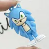 Llavero de Sonic de Dibujos Animados Super Sonic Figura 3D Colgante Pequeño Llavero de Coche Pequeño Regalo sonic