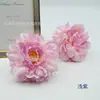 Flores artificiales, peonías de primavera, arreglos florales para bodas, decoraciones de mesa, coronas DIY, pasadores para el cabello y tocados florales