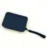 Bolsa Pequeña Cuadrada de Silicona para Almacenamiento Bolsa Portátil para Llaves e Identificación Cartera para Labial Maquillaje Monedas Mini Gran Capacidad
