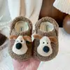 Zapatos de Algodón Estilo Coreano para Niños 2026 Otoño/Invierno Nuevo Estilo Niñas Lindos Zapatos de Algodón con Cachorros Niños Suela Suave Con Terciopelo Zapatos Birkenstock