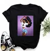 Camiseta de Chica de Pelo Corto Nueva 2025 Verano Manga Corta Ropa de Mujer Camiseta de Manga Corta WISH Dropshipping
