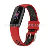 Para fitbit luxe Fivela Pulseira de Silicone Duas Cores luxe Pulseira de Reposição Nike Strap fitbit