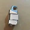 CL230 1.5 de grosor bisagra de cromo brillante, bisagra eléctrica para armario, bisagra de caja de distribución, bisagra de puerta de armario de chasis