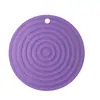 Alfombrilla de Silicona Grande para Vajilla Posavasos Alfombrilla para Tazón Alfombrilla para Mesa de Comedor Alfombrilla para Platos Posavasos Alfombrilla Aislante Alfombrilla para Platos Posavasos Alfombrilla de Mesa Tazón 18cm
