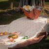 Tapete de Piquenique para Camping Tecido Ins À Prova de Umidade Espessado Tapete de Chão para Barraca Cobertor de Praia Suprimentos Franceses para Exterior Foto