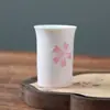 Taza de Té Maestra Quemada Youtian Pintada a Mano Polvo Suave Taza Individual Cerámica para el Hogar Alto Valor de Color Personal Especial Juego de Té Kung Fu