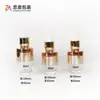 En stock 30ml 50ml Botella Gotero Líquido Esencia Aceite Esencial Botella de Vidrio Fondo Grueso Botella Gotero de Hombro
