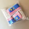 Espetinhos de Frutas Palitos Bandeira da Tailândia 0 Bife Bolos Pequenos Bandeiras de Hambúrguer Descartáveis Palitos 10 Suprimento Coquetéis Outros