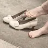 Sapatos Mary Jane Chuyuji de renda estilo francês com salto alto para mulheres, com laço, bico redondo, salto grosso, elegantes sapatos de salto único