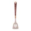 Cabo de Madeira Utensílio de Cozinha de Silicone Conjunto Cabo Resistente a Altas Temperaturas Isolamento Térmico Anti-Queimadura Antiaderente Espátula Conjunto de 10 Peças Especial para Panelas Antiaderentes
