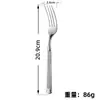 Juego de Cubiertos de Acero Inoxidable 304L Transfronterizo con Impuestos Incluidos, Tenedor, Cuchara, Vajilla Forjada Columna Romana, Cuchillo y Tenedor de Acero Inoxidable de Alta Gama para Steak de Hotel