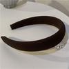 Maillard esponja diadema de lana diseño nicho alto sentido elegante suave simple alto diadema superior de calavera pata de gallo