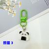 Llavero de Panda de Dibujos Animados Colgante Lindo Decoración para Mochila Escolar Prenda Pequeña de Jardín de Infancia Pequeño Regalo para Niños Venta al por Mayor
