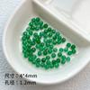 Montaña Verde Primavera Piedra Natural Punto Verde Aventurina Verde Cuentas Sueltas Separador Pulsera DIY Hecha a Mano Collar Accesorios Material
