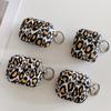 Funda protectora de silicona suave para Airpods Pro, con estampado de leopardo de celebridades de Internet, para Apple (4.ª generación)