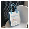Nueva Bolsa de Fieltro para Reunión Anual Ins Celebridad de Internet Bolsa Tote Dibujo Animado Bolso de Mano para Estudiante Publicidad Souvenir del Día 100 Lonchera