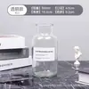 Botella de reactivo marrón boca ancha laboratorio tapón de corcho cristalería sellado de muestras botella de reactivo químico