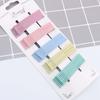 Horquilla para Mujer Corea del Sur Clip Lateral Ins Celebridad de Internet Color Clip de una sola pieza Clip de Caramelo Horquilla para Niña Flequillo Tocado Clip Pequeño
