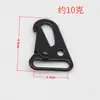 Hebilla de Gancho de Aleación de Zinc para Bolsa de Electroforesis, Mosquetón para Perro, Accesorios para Llavero, Hebilla para Correa, Hebilla para Colgar Joyería, Gancho de Pico de Águila, Hebilla de Pico de Águila
