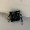 2026 Verano Nuevo Bolso Cubo de Cadena de Rejilla de Diamante Moda Tendencia Elegante y con Estilo para el Trabajo y el Trayecto Bolso de Hombro