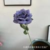 Cabeça Única Rosa Flor Artificial Cascata Flor Rede Flor de Parede Rosa Vermelha Arranjo de Flores Cerimônia de Casamento Decoração de Salão de Casamento Rosa Enrolada