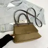 Comercio Exterior Transfronterizo Moda Bolso de Mano Sencillo Bolso Cruzado Esmerilado de Gama Alta Bolso de Mano Retro Casual para Mujer