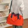 Bolsa de Natación Versátil de Moda para Mujer, Bolsa de Fitness con Separación Seco-Húmedo, Gran Capacidad, Bolso de Mano para Deportes y Viajes, Bolsa para Viajes Cortos