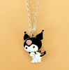Pendientes Lindos de Kuromi y My Melody de Venta Caliente Transfronteriza, Moda Tendencia y Adorable, Accesorios para Orejas de Dibujos Animados Personalizados Europeos y Americanos