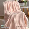 Conjunto de toalla de baño y gorro para secar el cabello de moda en vellón de coral, engrosado y sin pelusa, más absorbente que el algodón, adecuado para estudiantes
