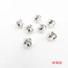 Cuentas Espaciadoras de Hilo Coreano Dorado Cobre Chapado Conservante del Color Accesorios para Joyería Hecha a Mano DIY Materiales para Pulsera Collar Pendiente