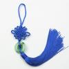 Pequena peça de jade Nó chinês pingente de jade falso para estrangeiros presentes especiais fecho seguro estilo chinês pequeno pingente atacado