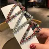 Agita la misma marca coreana Auden clip BB hueco con diamantes de colores de strass pasador pinza lateral pinza superior pinza para el mar accesorios para el cabello