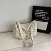 Bolsa Casual Estilo Preguiçoso Retrô para Mulheres, Bolsa Tote Simples de Novo Estilo com Grande Capacidade para Compras e Deslocamento, Bolsa de Ombro Único Transversal