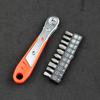 Chave de fenda de catraca de 36 dentes para espaço estreito bidirecional para frente e para trás Canto do cotovelo tipo L Ferramenta de chave de fenda Fender