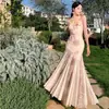 Saia Longa Romântica Francesa com Estampa de Flores, Slimming, Cauda de Peixe, Alças