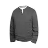 Otoño 2026 Nuevo Sudadera de Manga Larga Suelta Falsa de Dos Piezas para Hombre Capa Base Sudadera Superior para Pareja