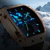 Reloj Mecánico Totalmente Automático Bugatti/Bonest Gatti Alemán Forma de Barril Edición Limitada Año del Caballo Venta Directa de Fábrica