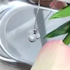 Colar Redondo do Mickey em Prata de Lei S925 para Mulheres com Pingente de Moissanita de 1 Quilate, Em Estoque para Vendas ao Vivo no Tiktok