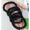 Coreia do Sul corda de cabelo rede vermelha preta elástico alto faixa de cabelo feminina versátil corda de cabeça rabo de cavalo feminino resistente adulto durável elástico de borracha