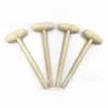 Martillo Pequeño de Madera del Fabricante para Golpear Pasteles Planeta, Juguete Infantil de Cabeza Plana, Mazo de Madera, Manualidades de Madera, Madera Natural